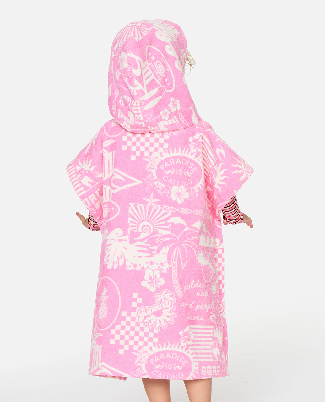 Kids Mixed Snap Hooded Towel