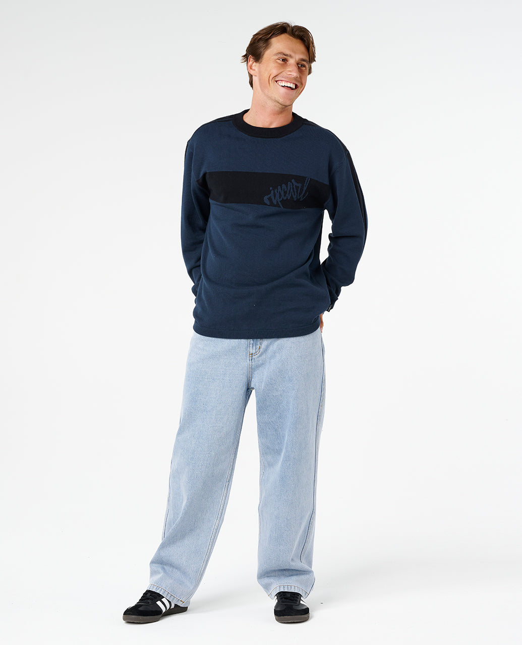 Panel Beater Knit Crew