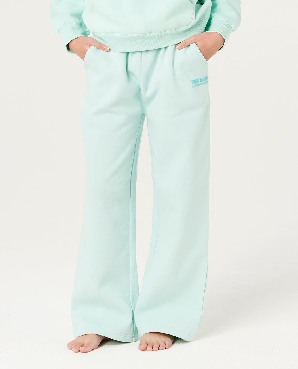 Kids Surf Puff Wide Leg Tracksuit Pant