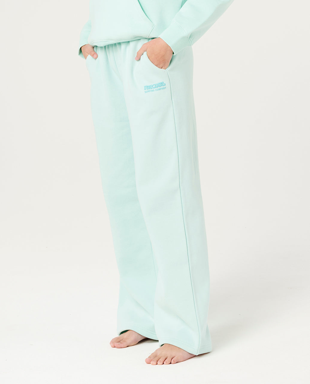 Kids Surf Puff Wide Leg Tracksuit Pant