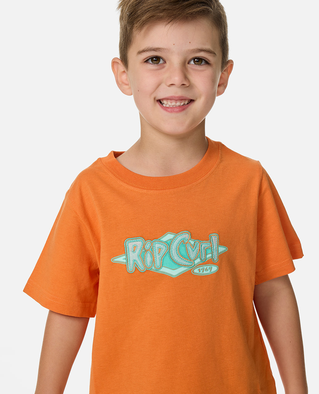 Boys Ride The Wave Logo Tee