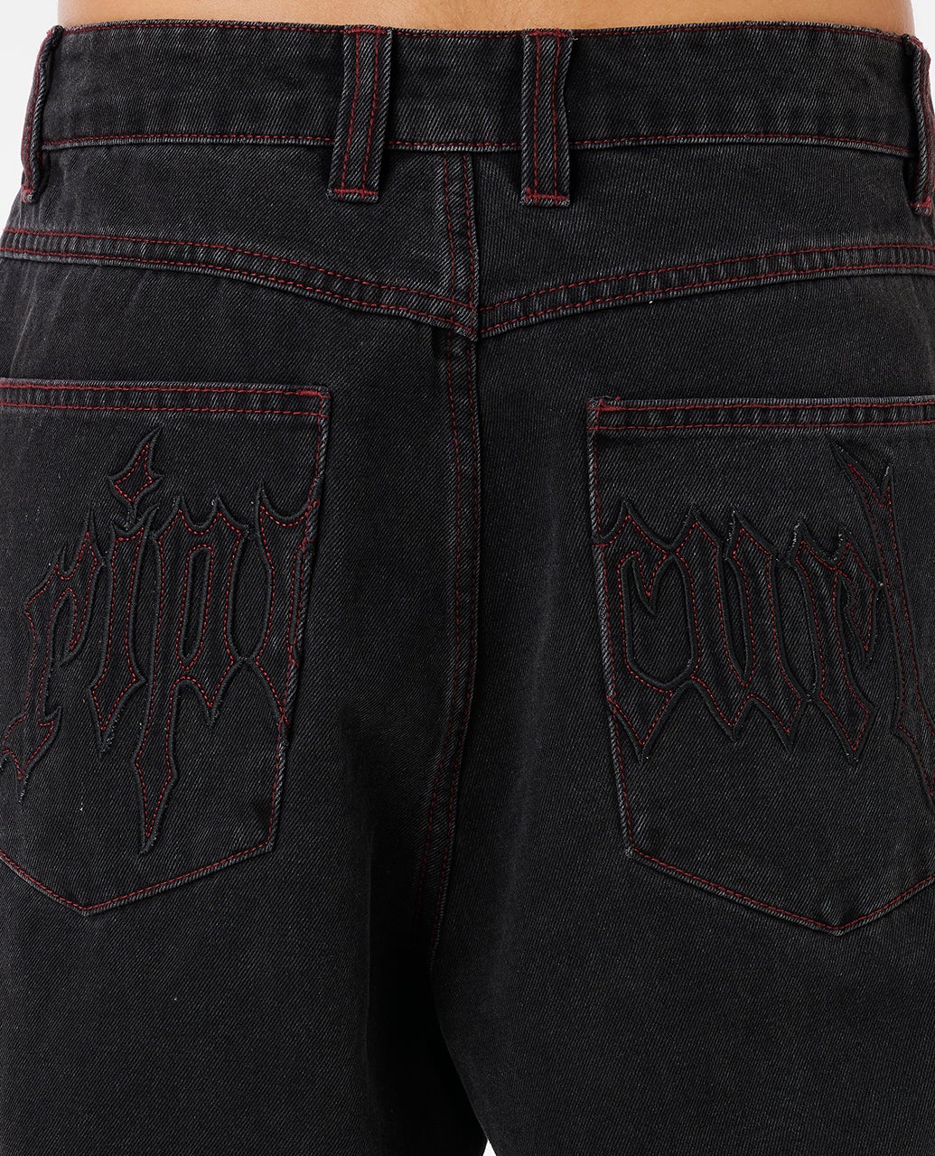 Archive Goth Denim Walkshort