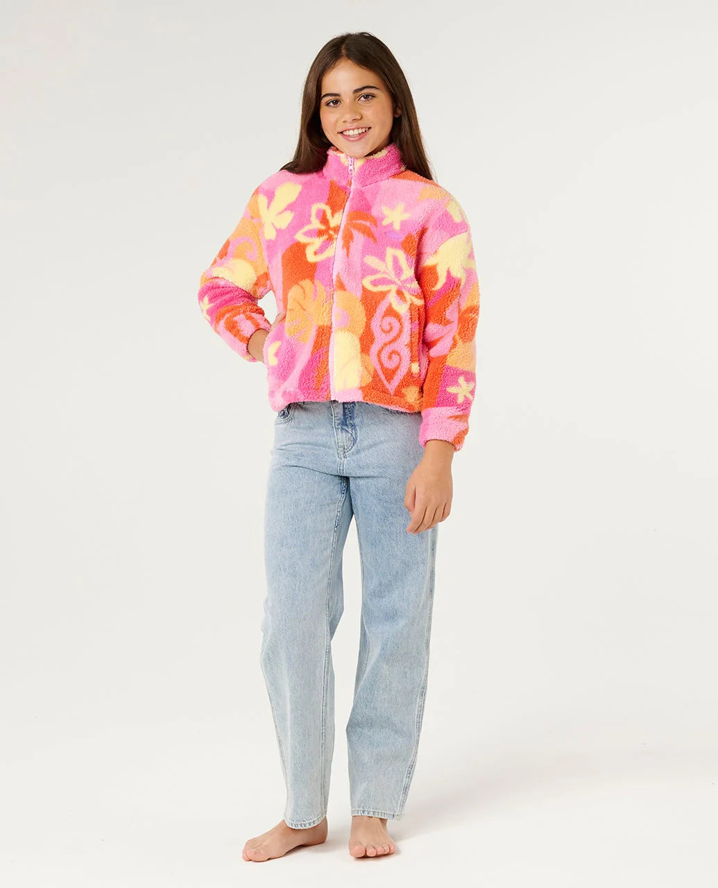 Kids Tropical Polar Fleece