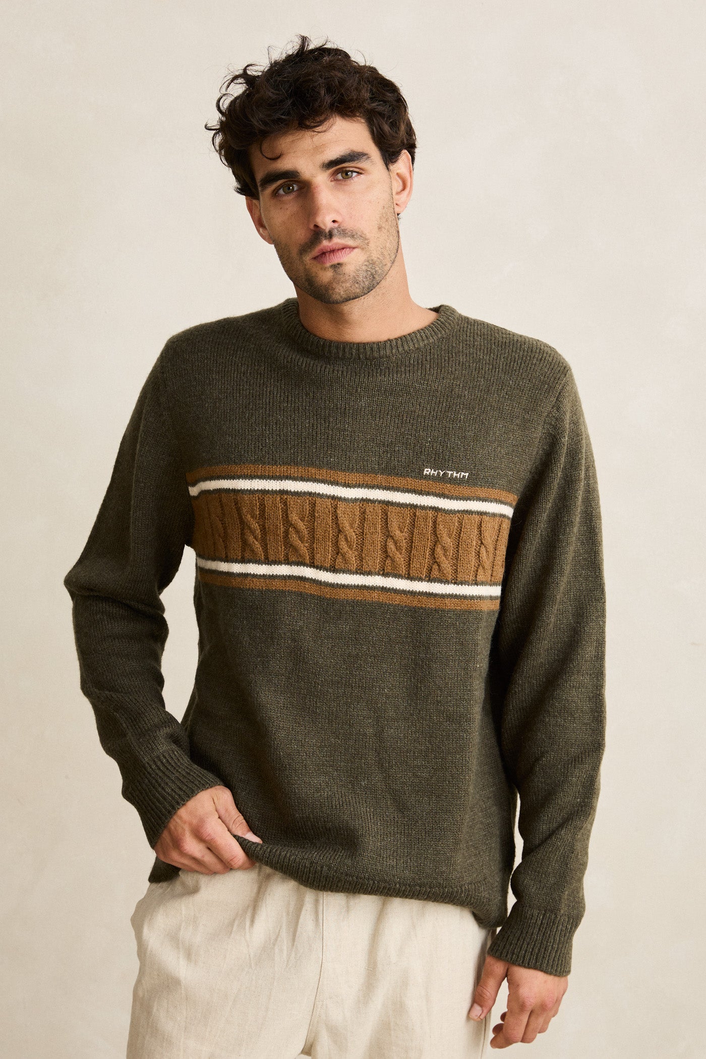 Mohair Stripe Knit