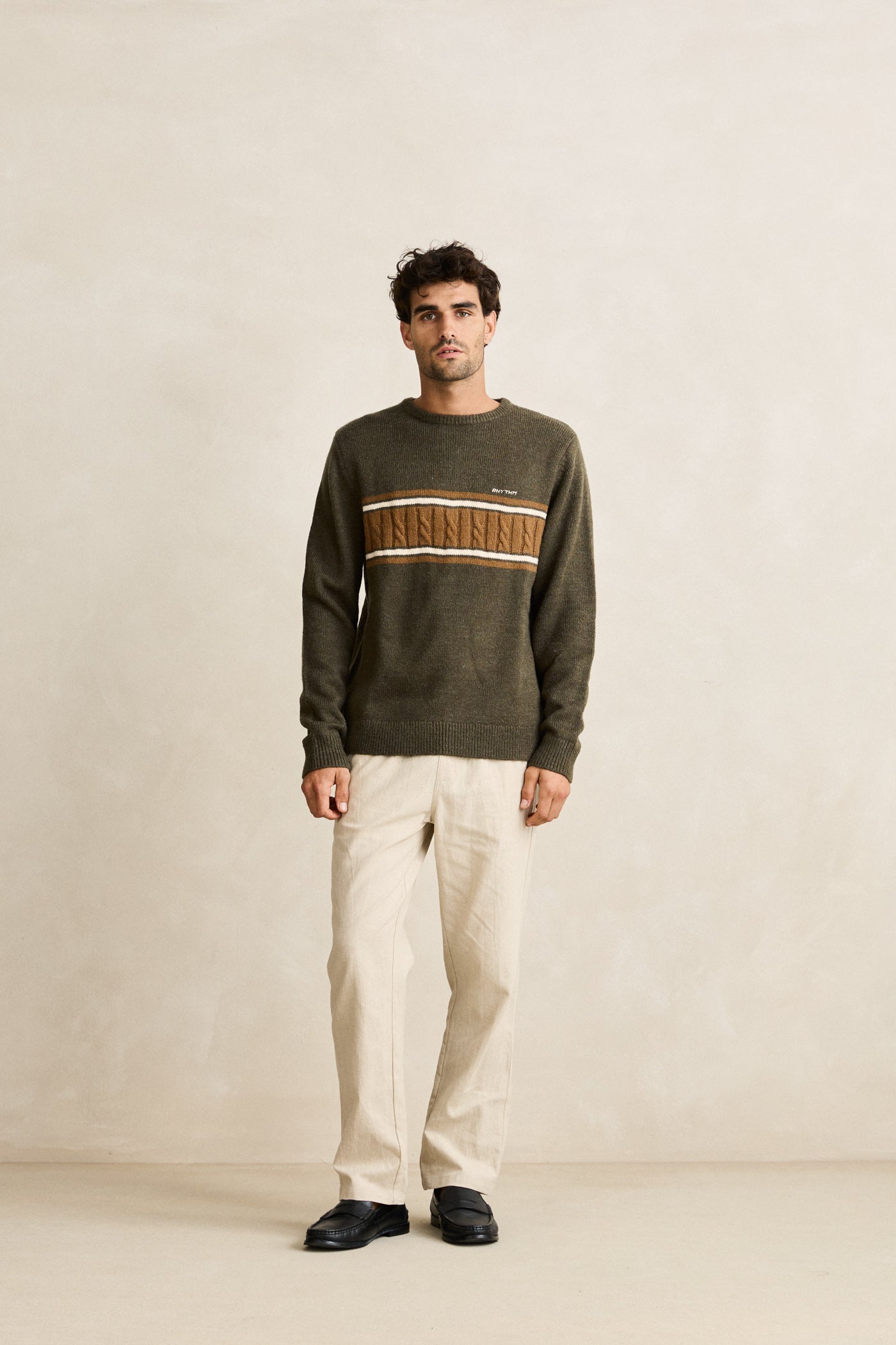 Mohair Stripe Knit