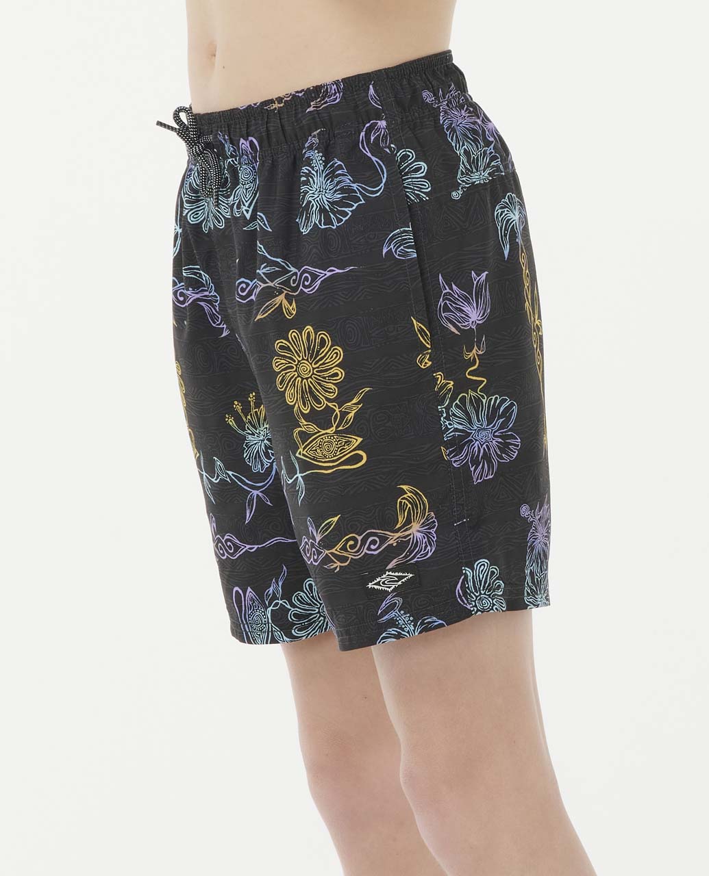 Tropic Daze Floral Volley - Boys