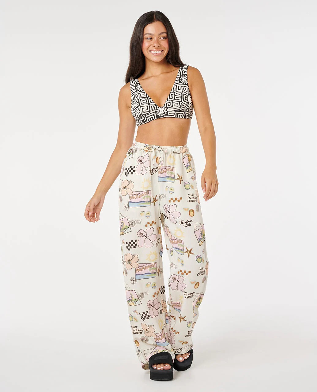 Sunset Luau Wide Leg Pants