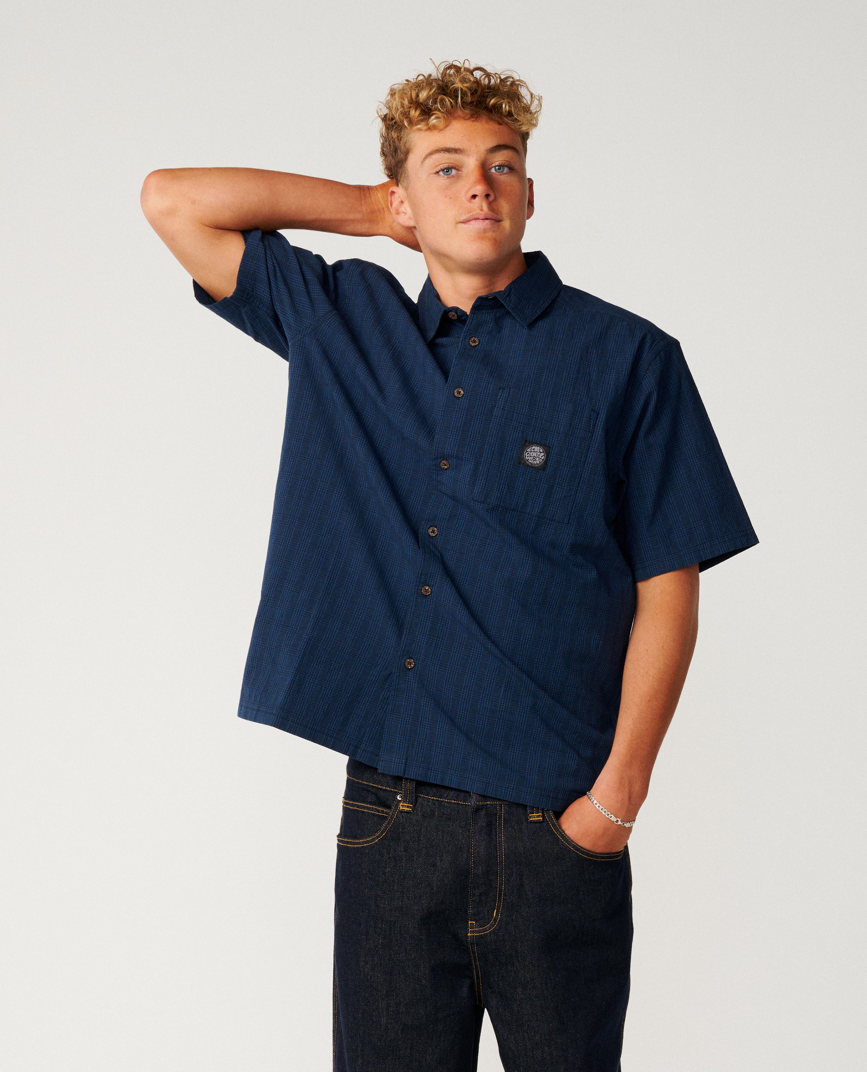 Premium Surf Check Short Sleeve Shirt