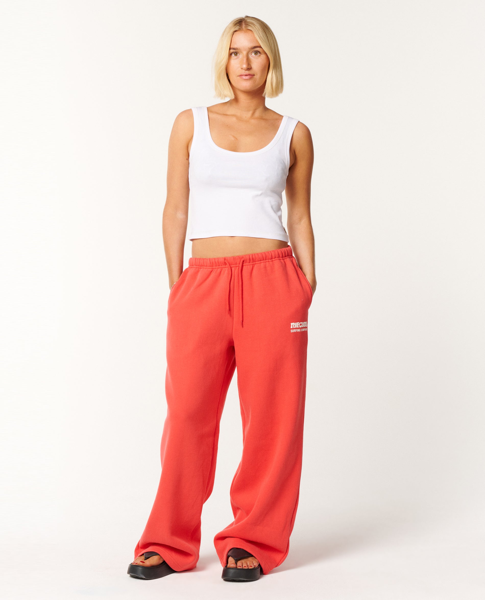 Surf Puff Wide Leg Trackpant