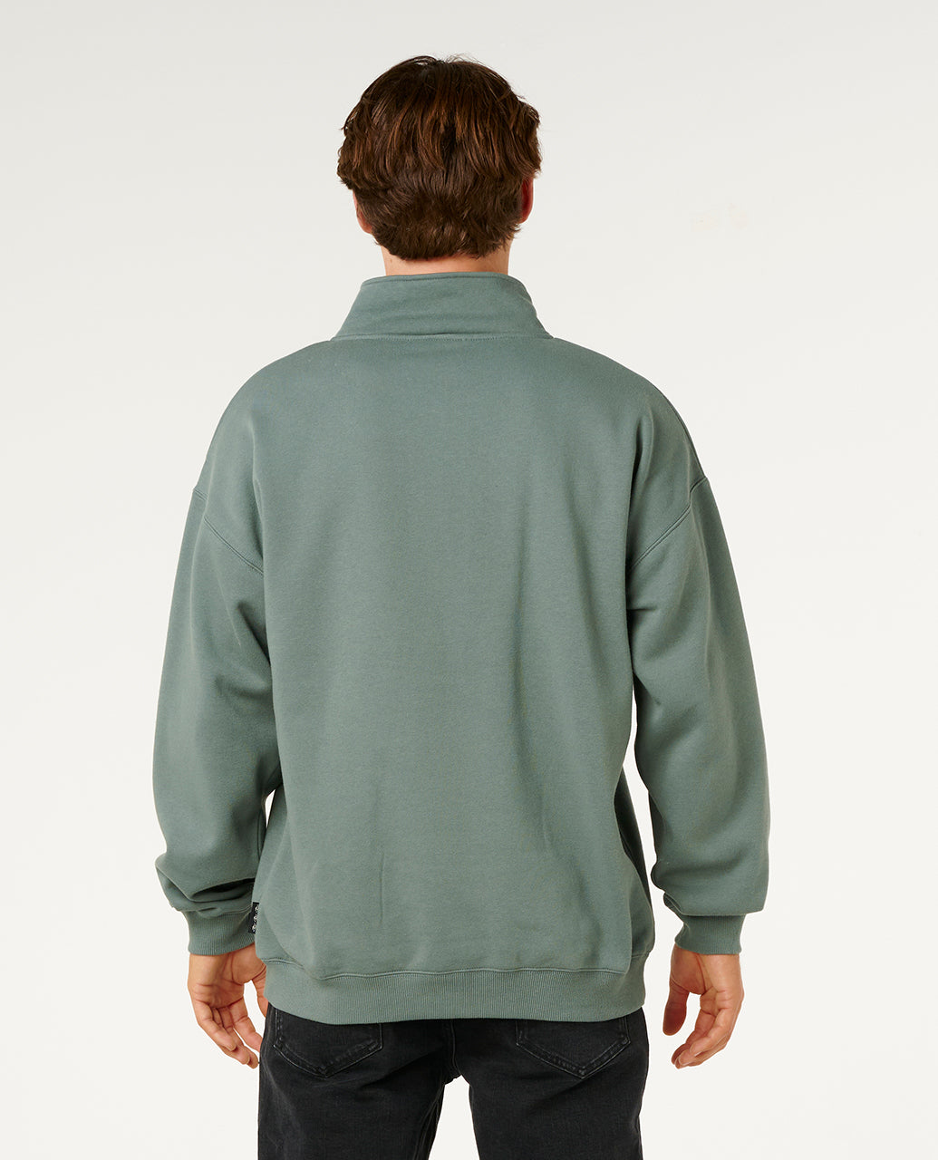 Pill Icon 1/4 Zip Crew