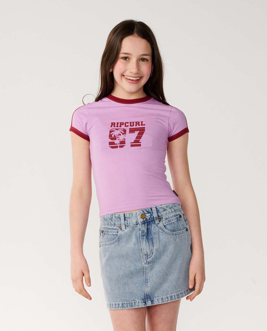 Surf 97 Fitted Tee Girls