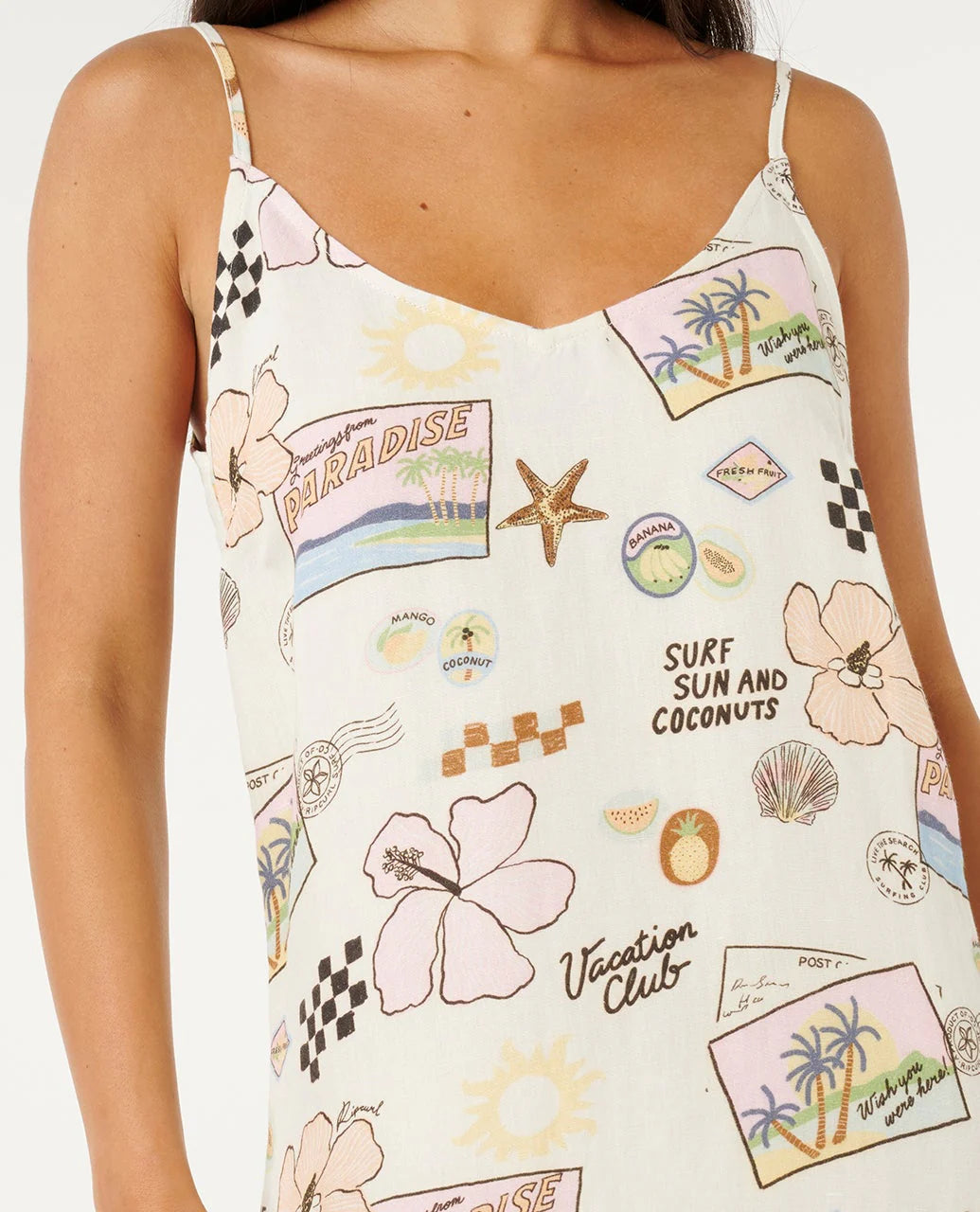 Sunset Luau Mini Dress