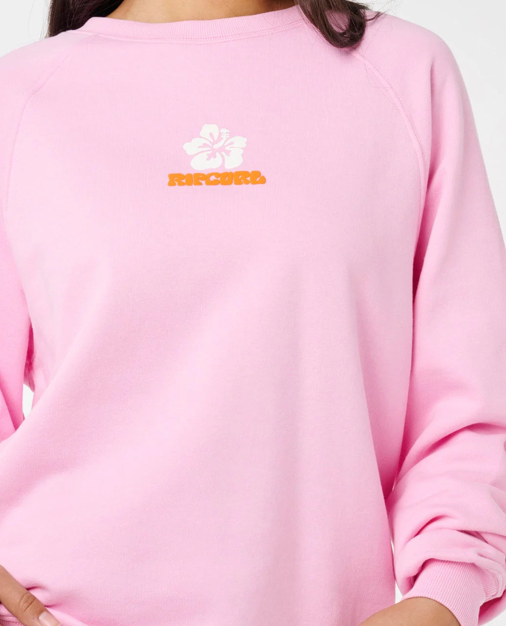 Luxe Surf Raglan Relaxed Crew