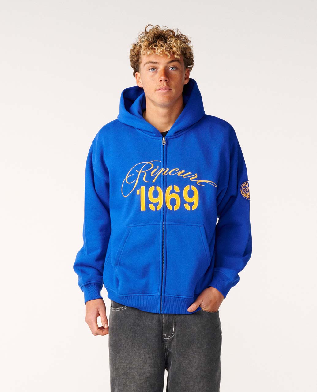 Artist of the Search Gabe Cole Zip Through Hood