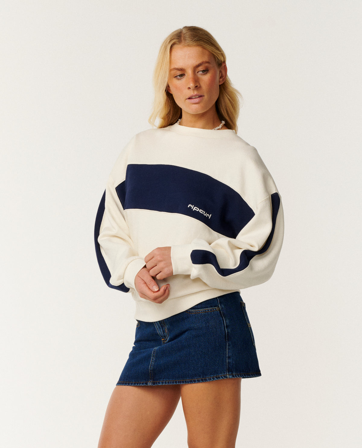 Crafted Drop Shoulder Crew