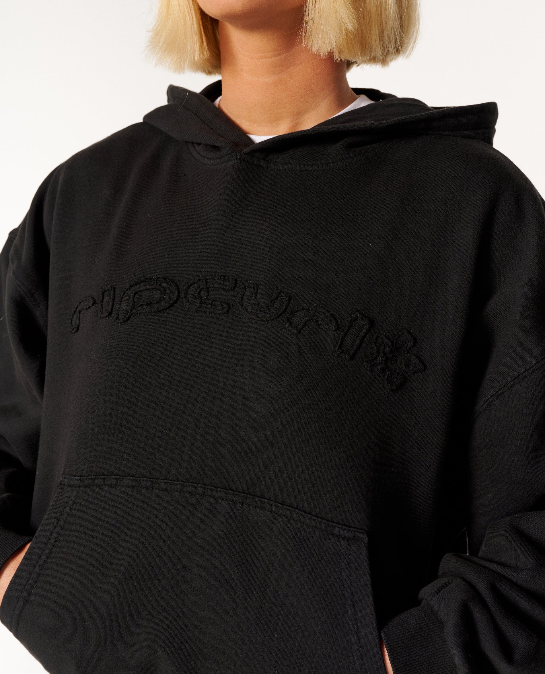 Distressed Logo Hood