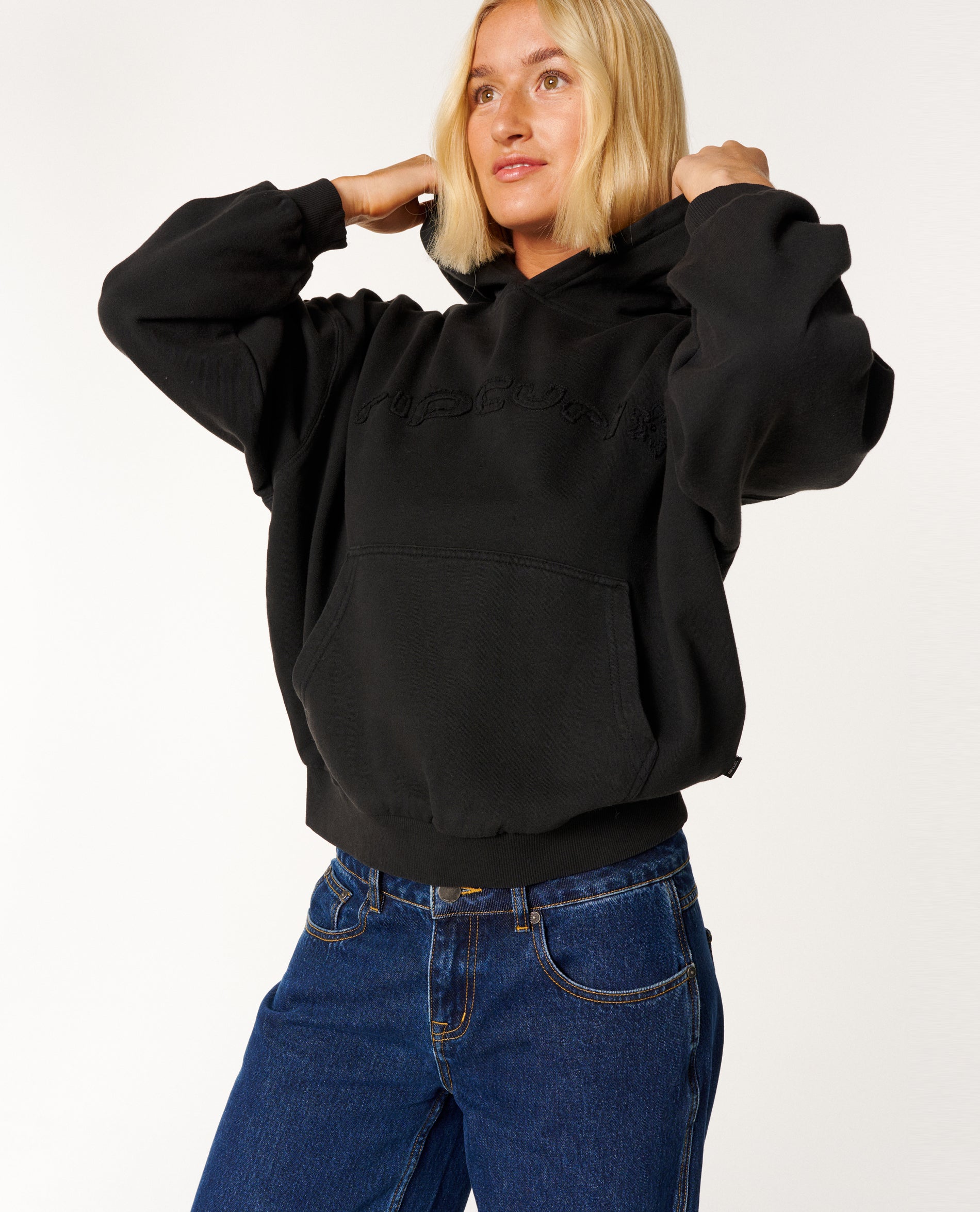 Distressed Logo Hood