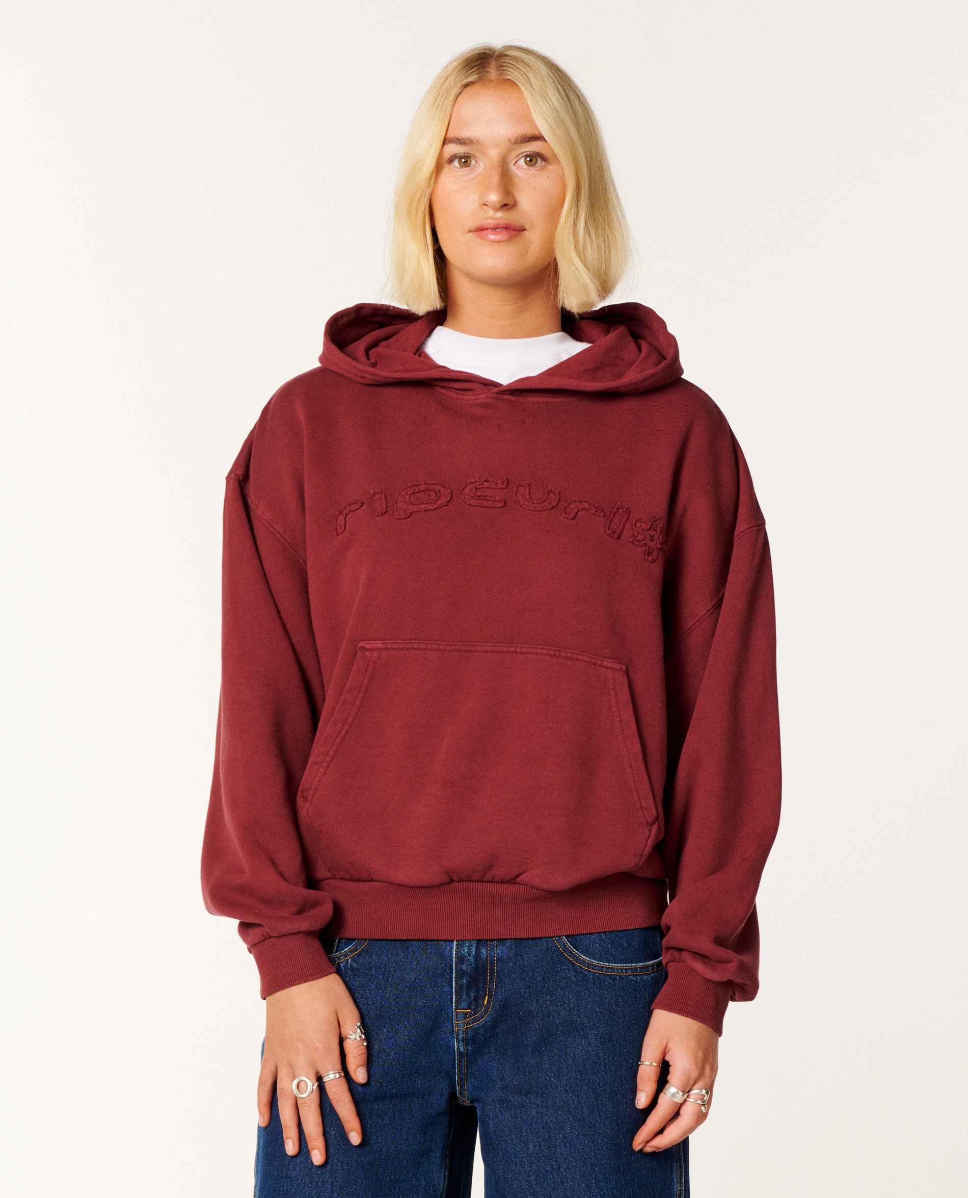 Distressed Logo Hood