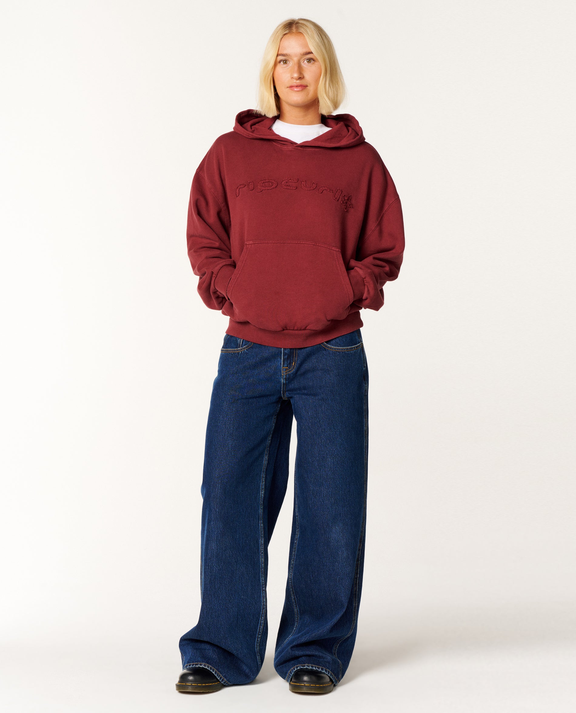 Distressed Logo Hood