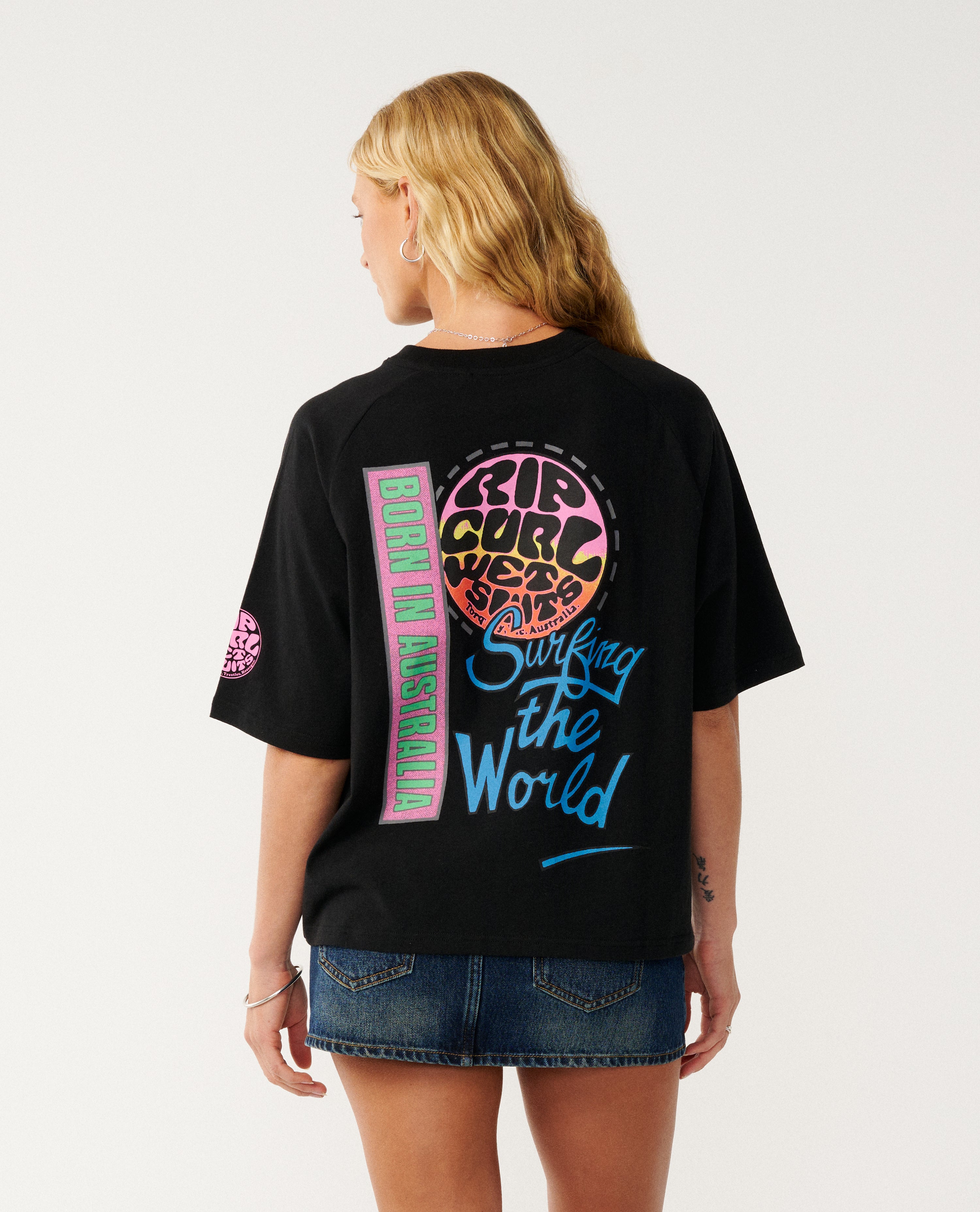 Surf The World Boxy Tee