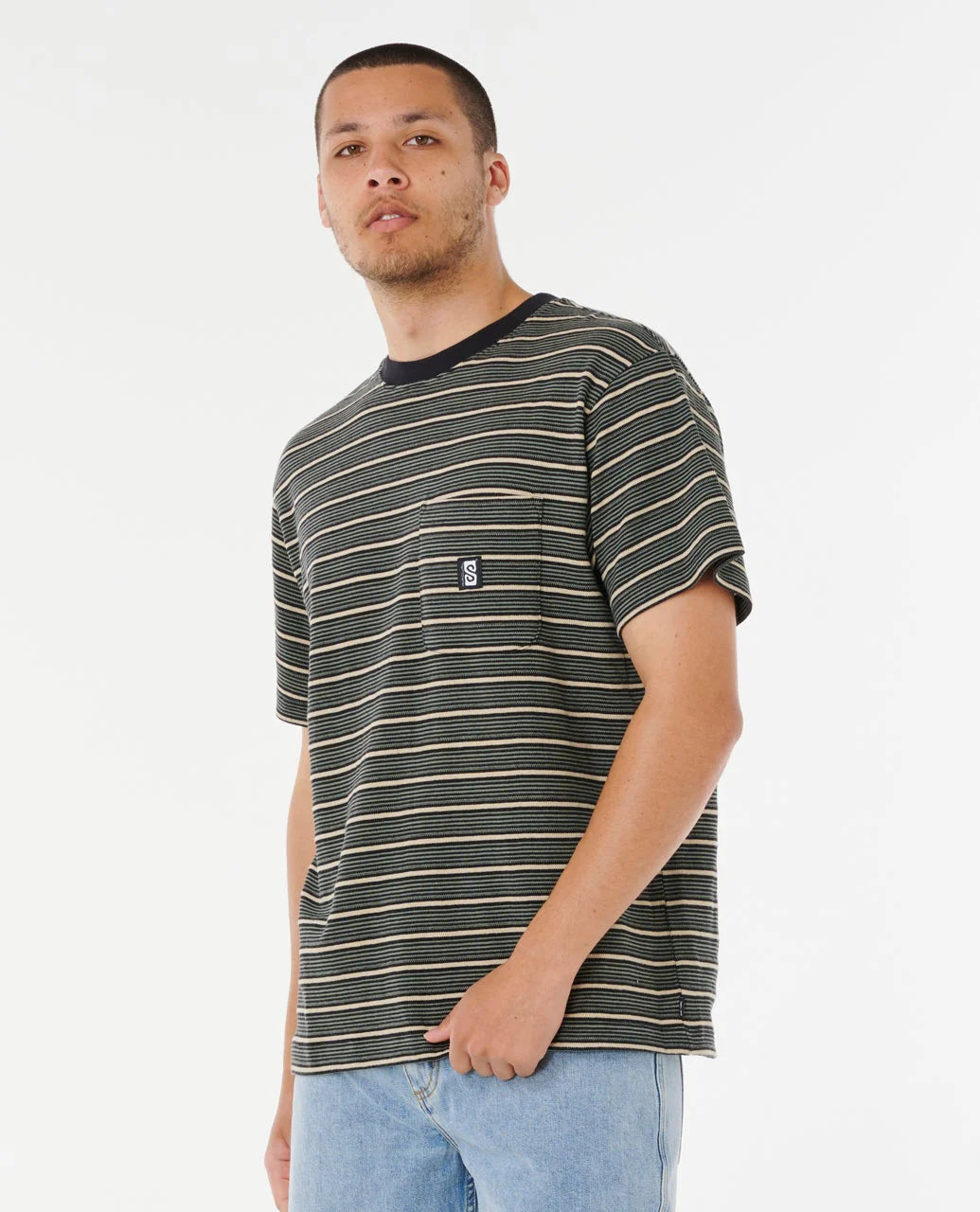 Search Stripe Tee