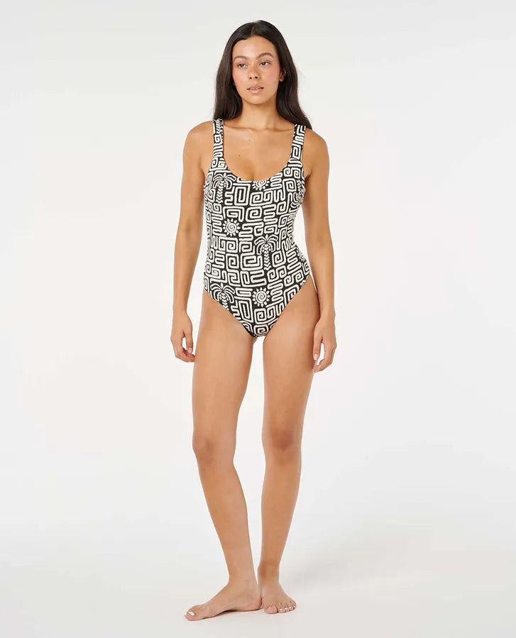 Sunset Jacquard One Piece