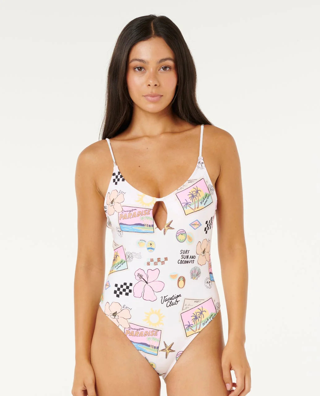 Postcards Cheeky Coverage One Piece