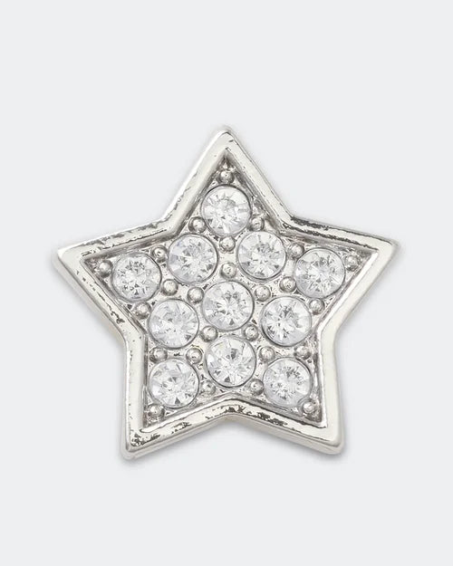 Jibbitz Silver Star Single