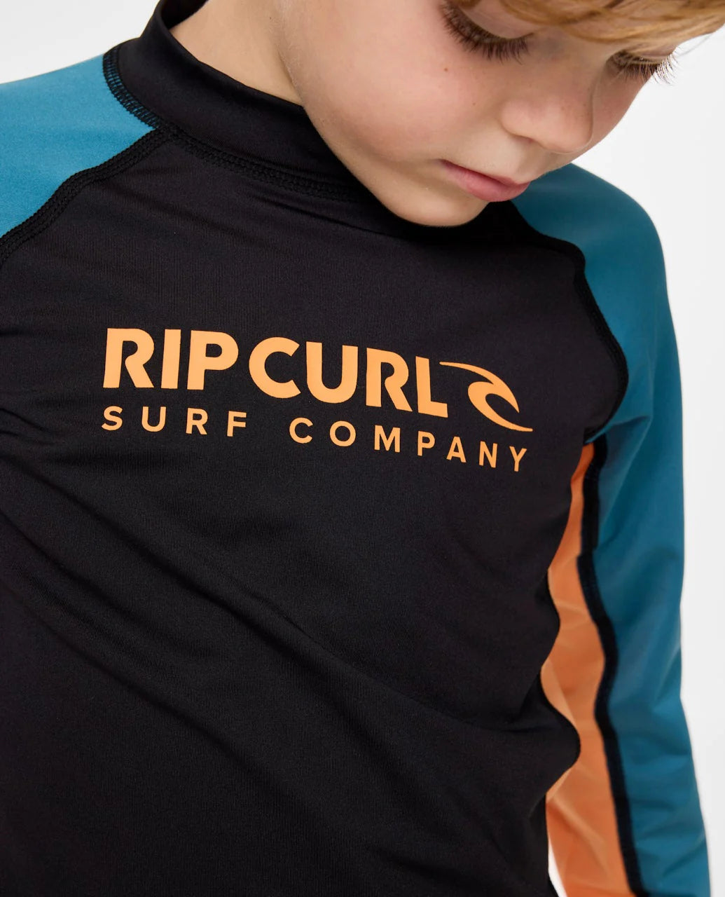 Boys Shock UPF Long Sleeve Rash Vest