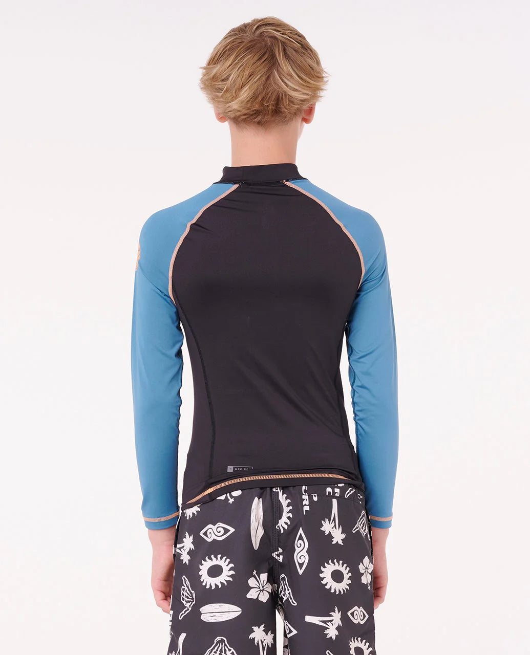 Boys Shock UPF Long Sleeve Rash Vest