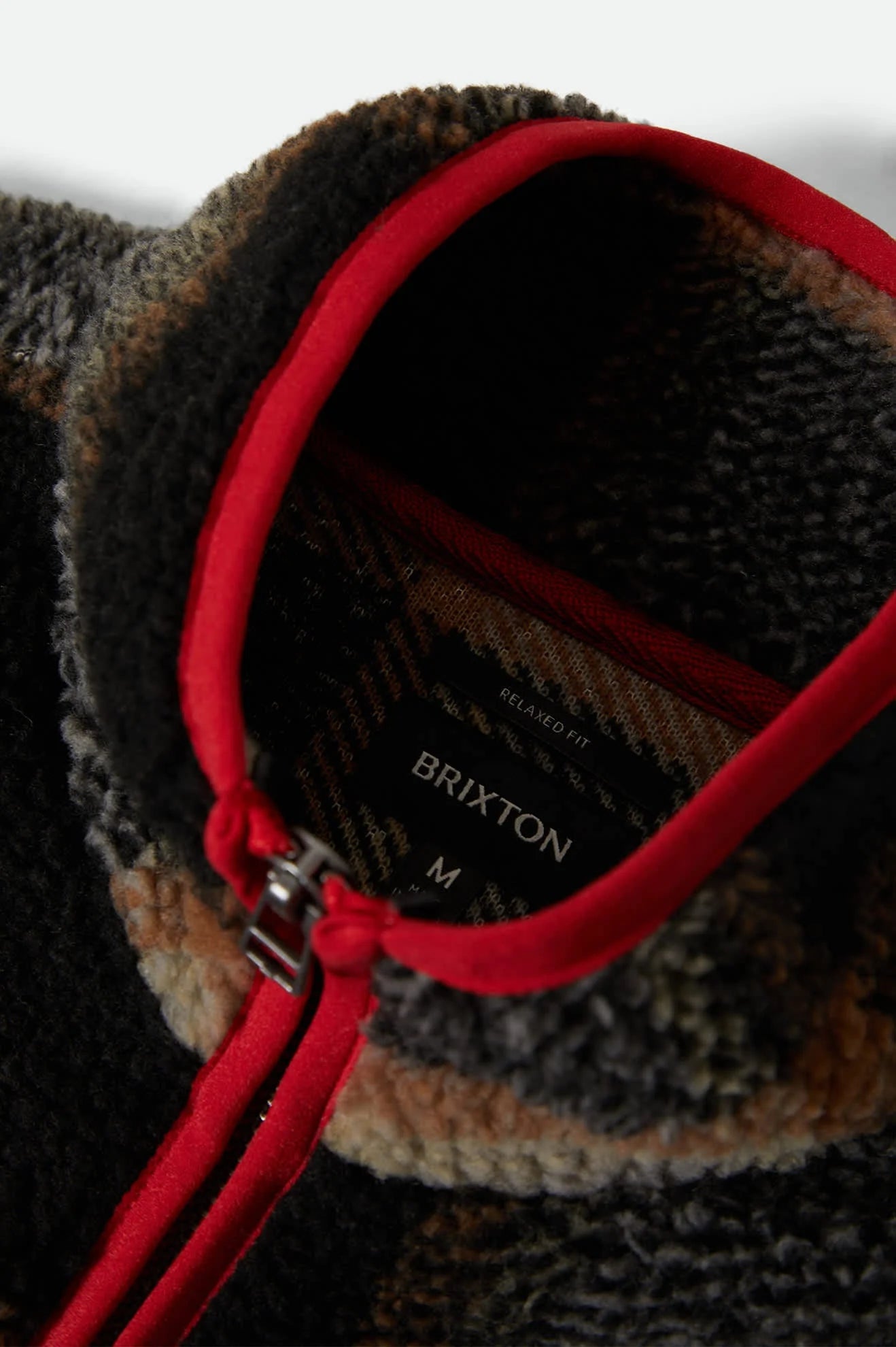 Buffalo Plaid Sherpa Zip Jacket
