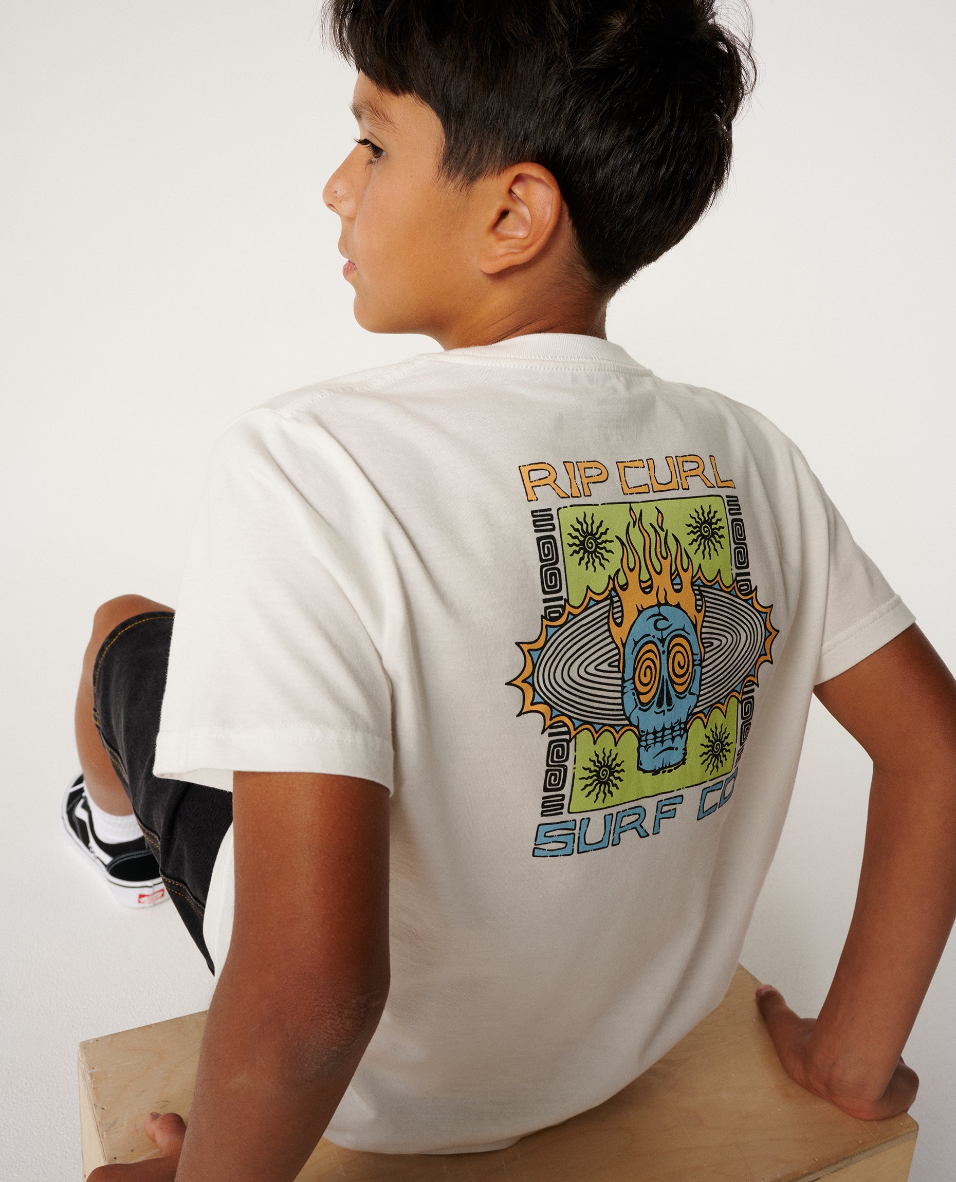 Kids New Cosmic Skull Tee