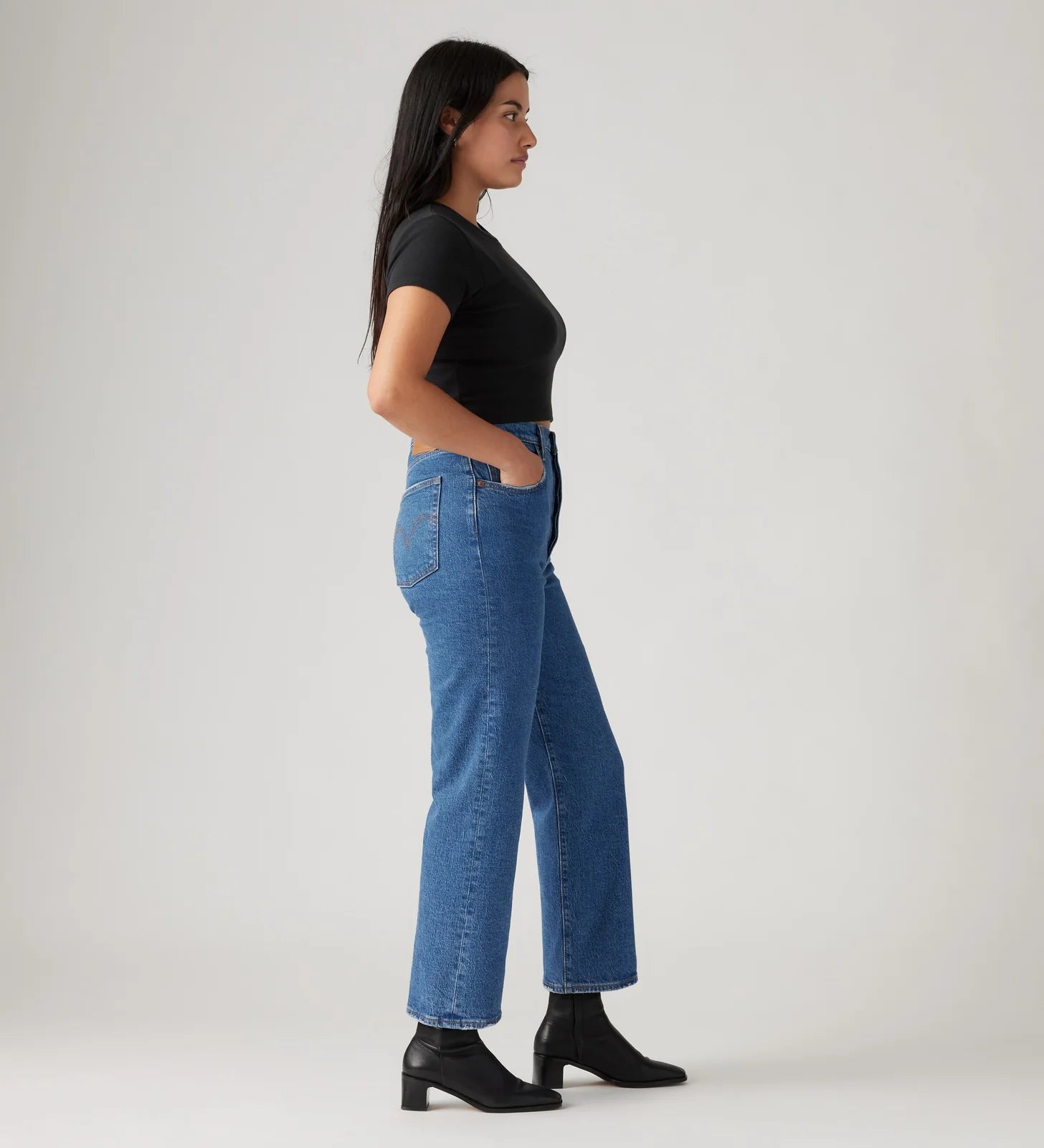Ribcage Straight Ankle Jeans