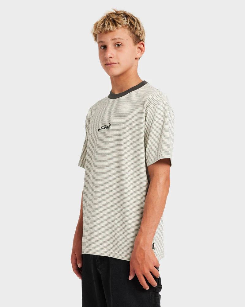 Boys Absence Stripe OG Tee