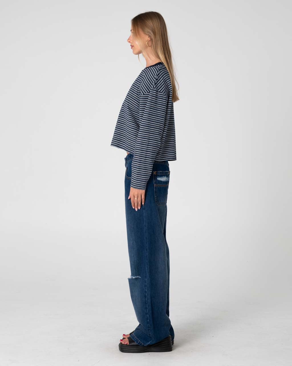 17 Degrees Stripe Long Sleeve