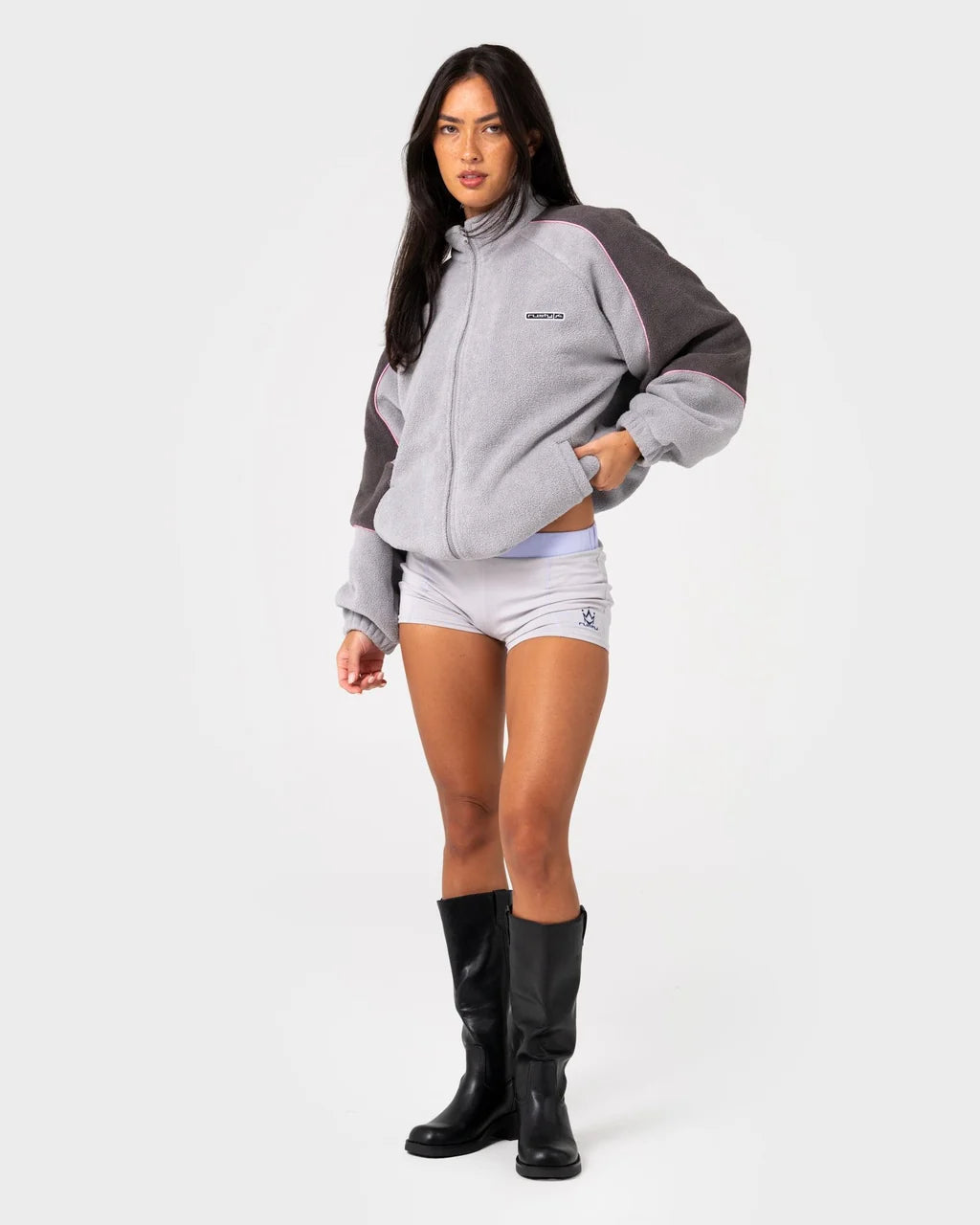 Coach Zip Through Sherpa Flee