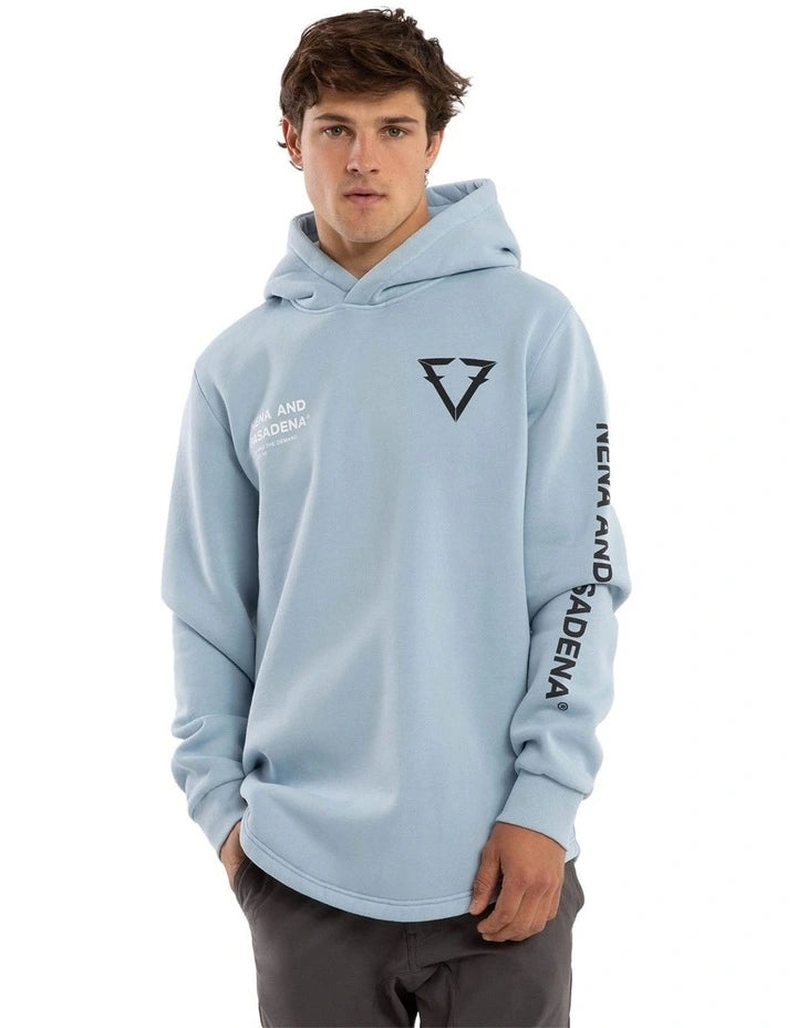 Track Dual Curved Hoodie