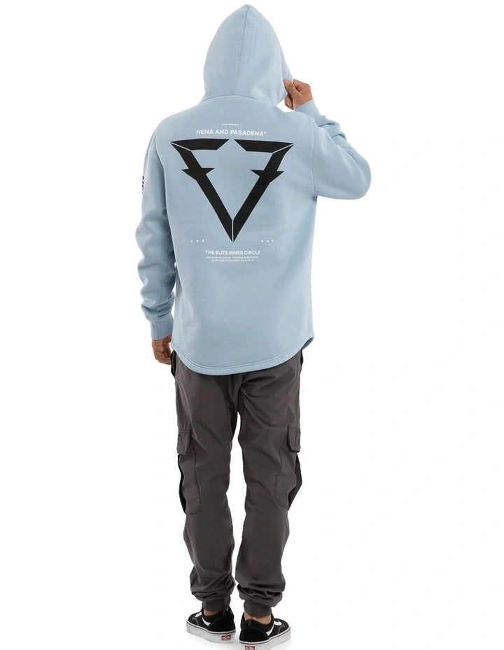 Track Dual Curved Hoodie