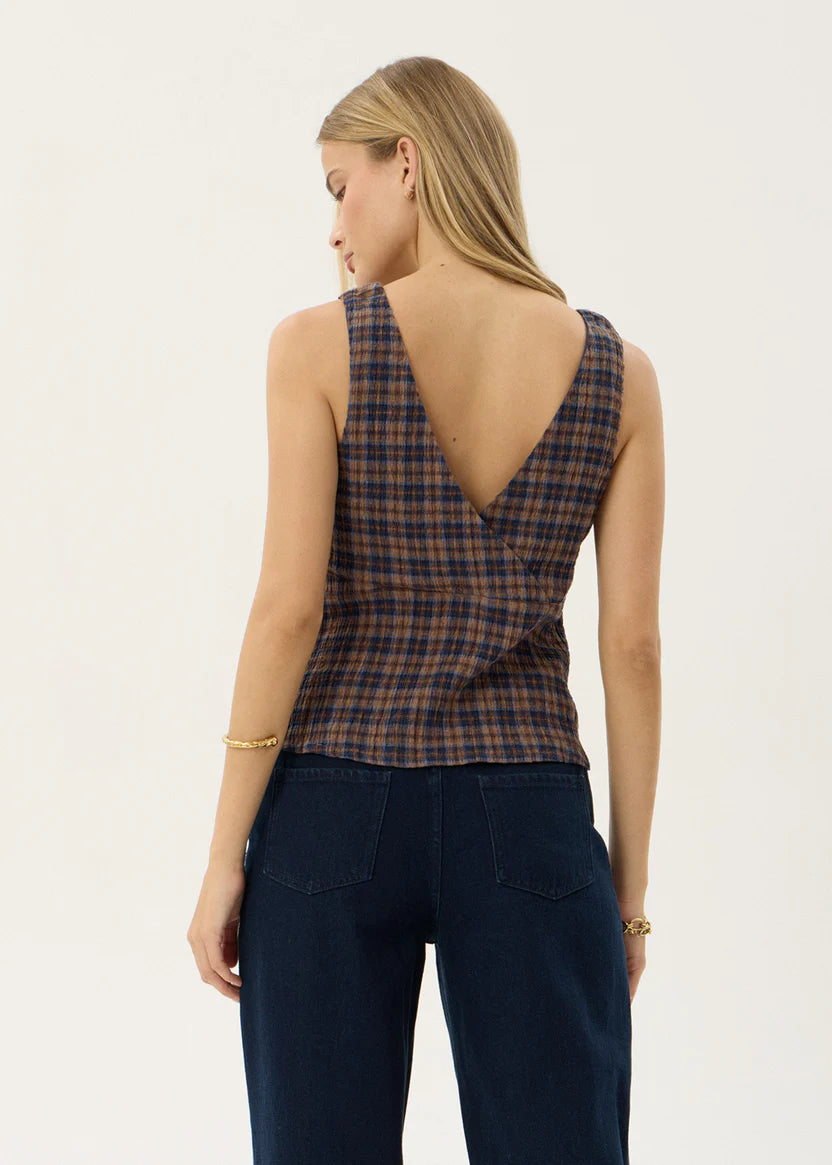 Giselle Seersucker Top