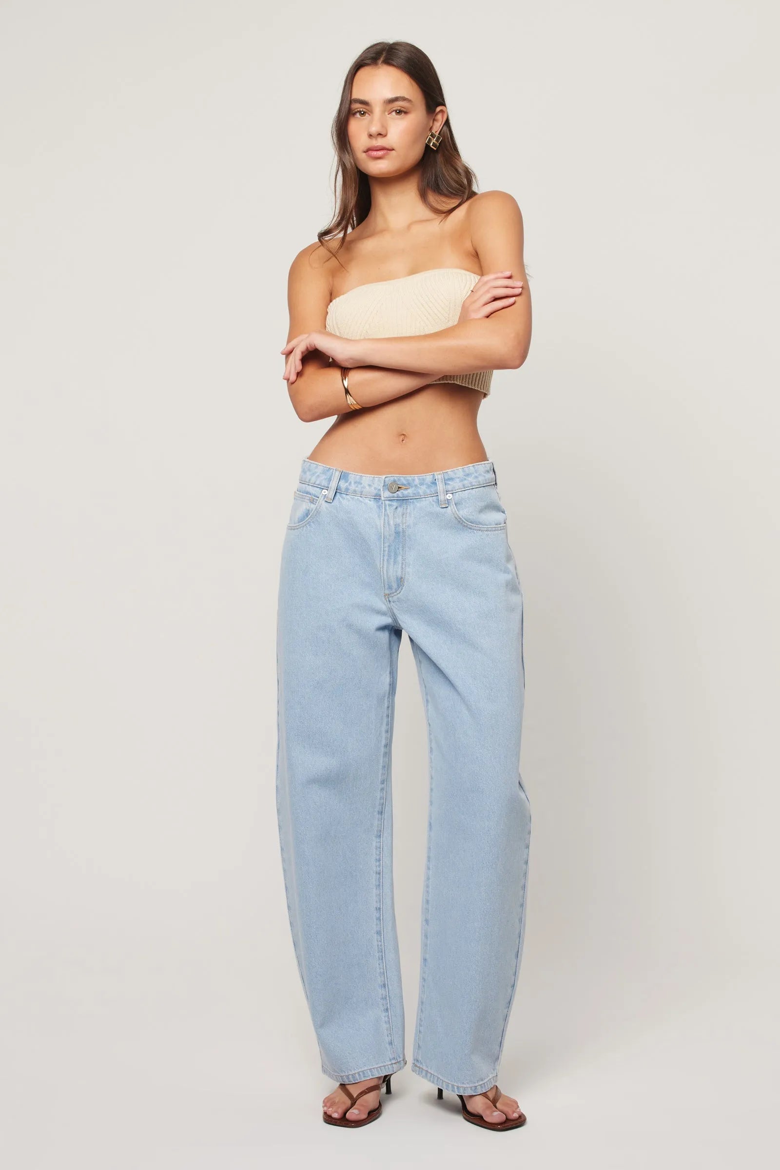 95 Mid Barrel Jeans