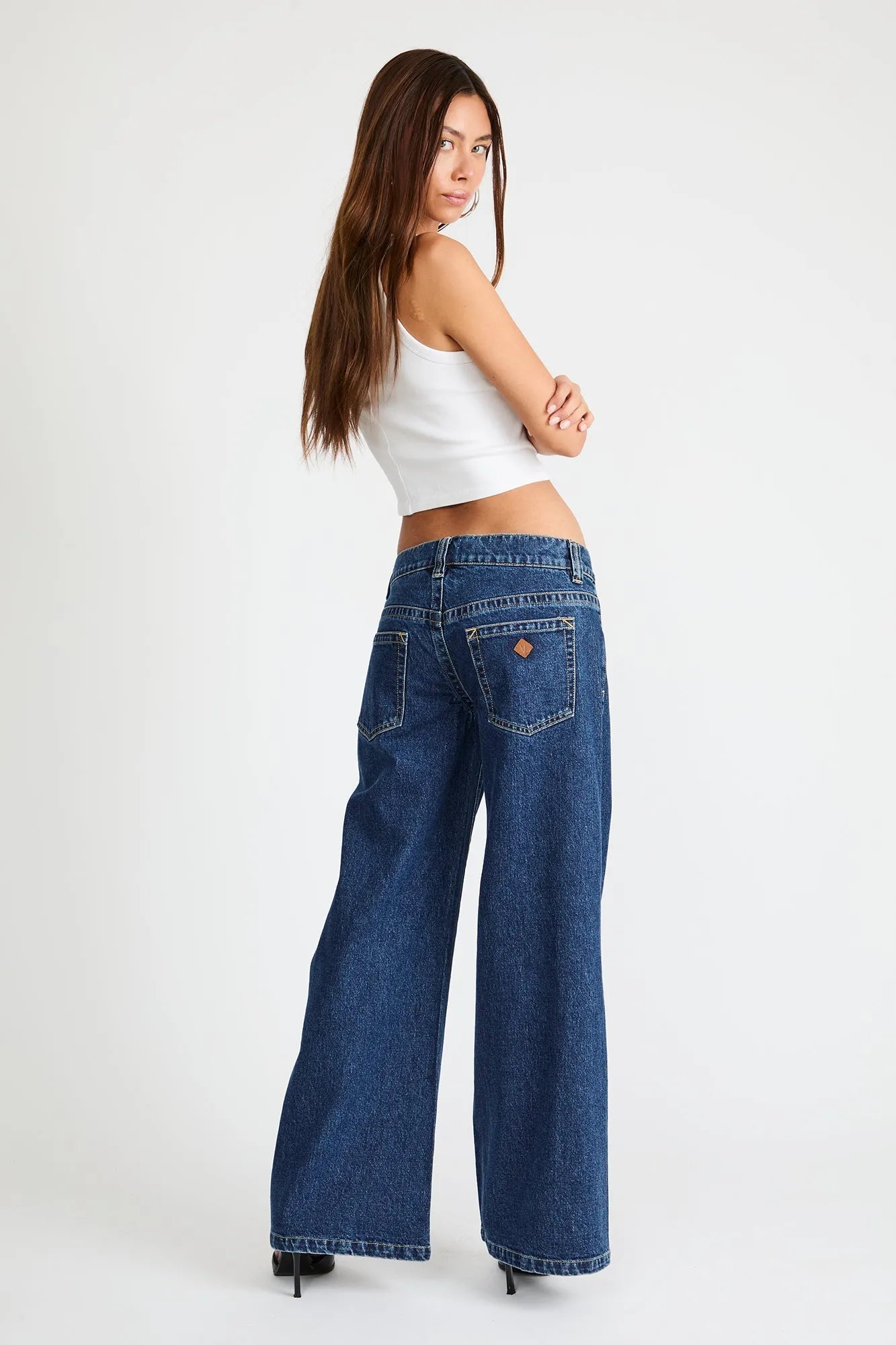 00 Wide Tara Blue Denim