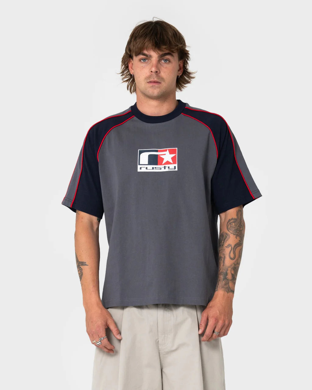 Tekka Graphic Cropped Tee