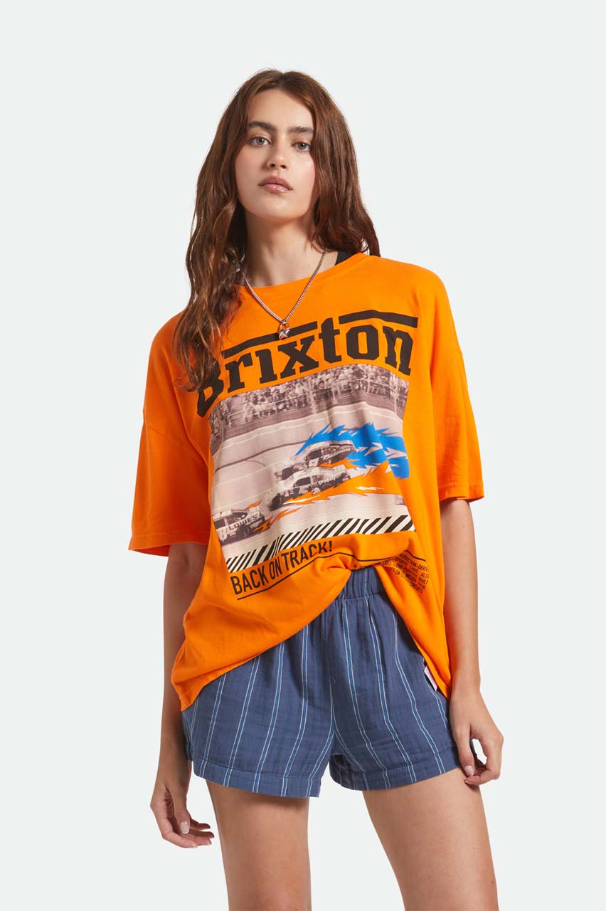 Back On Track Oversized Tee