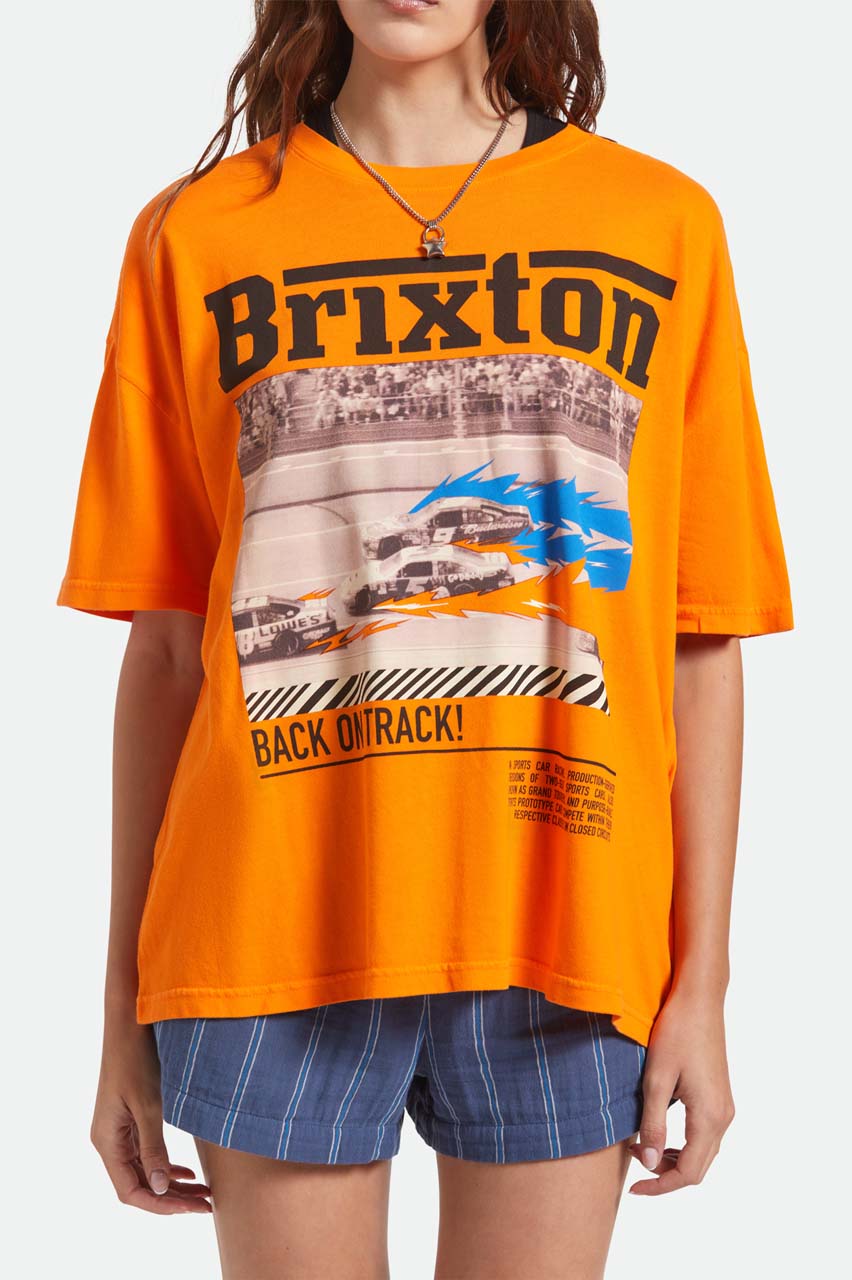 Back On Track Oversized Tee