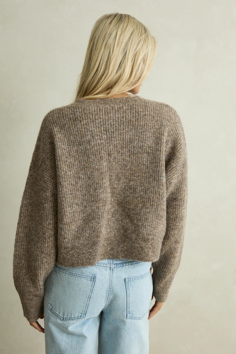 Quinn Fluffy Knit Cardigan