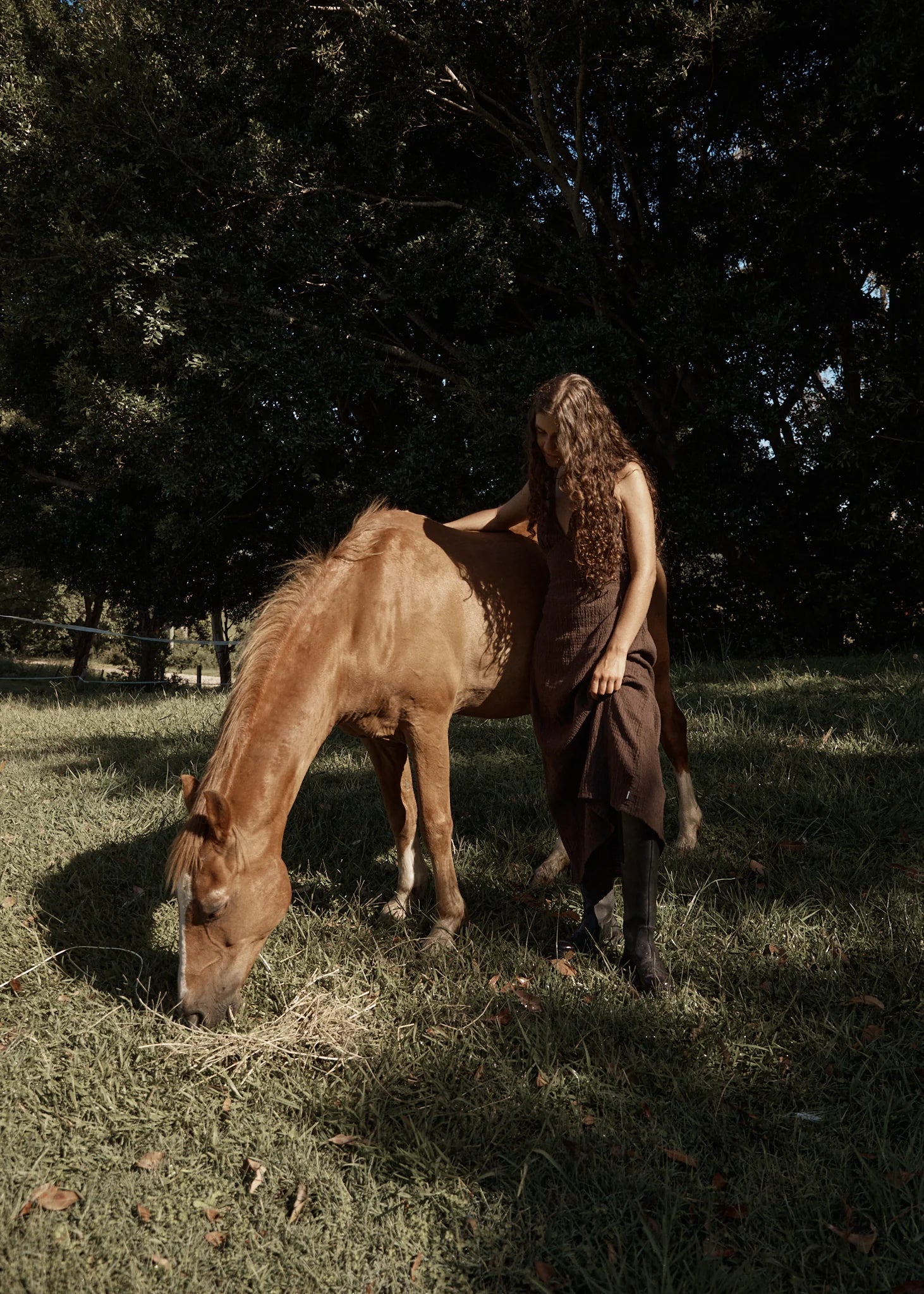 Focus Seersucker Maxi Dress