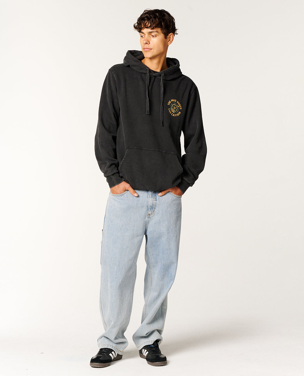 Captain Two Faced Hooded Pullover