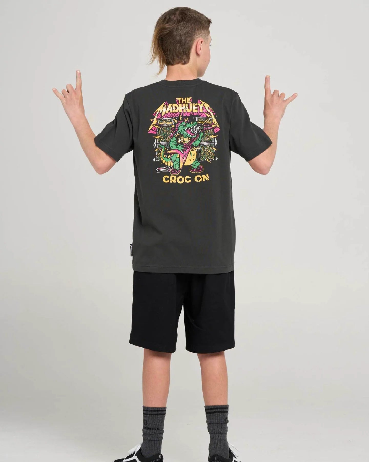 Kids Croc On Tee