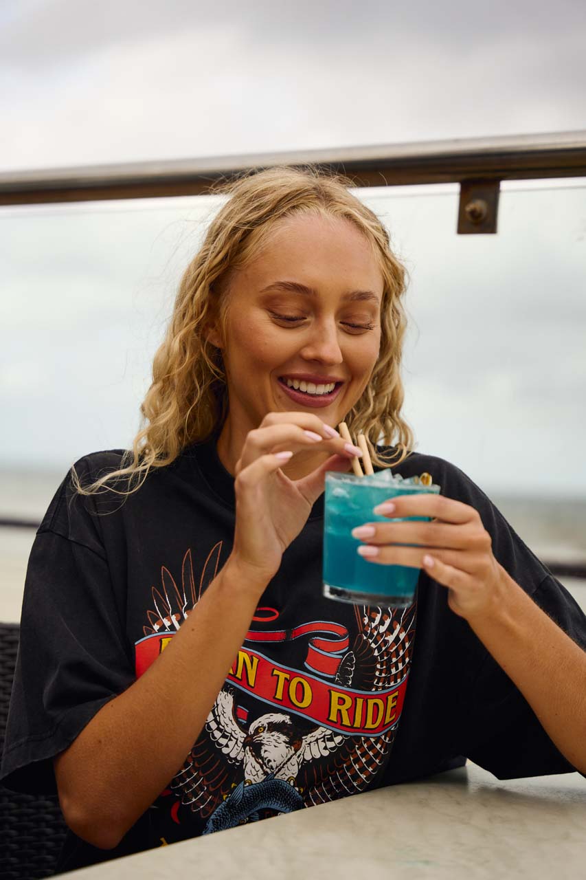 Born To Ride Oversized Tee
