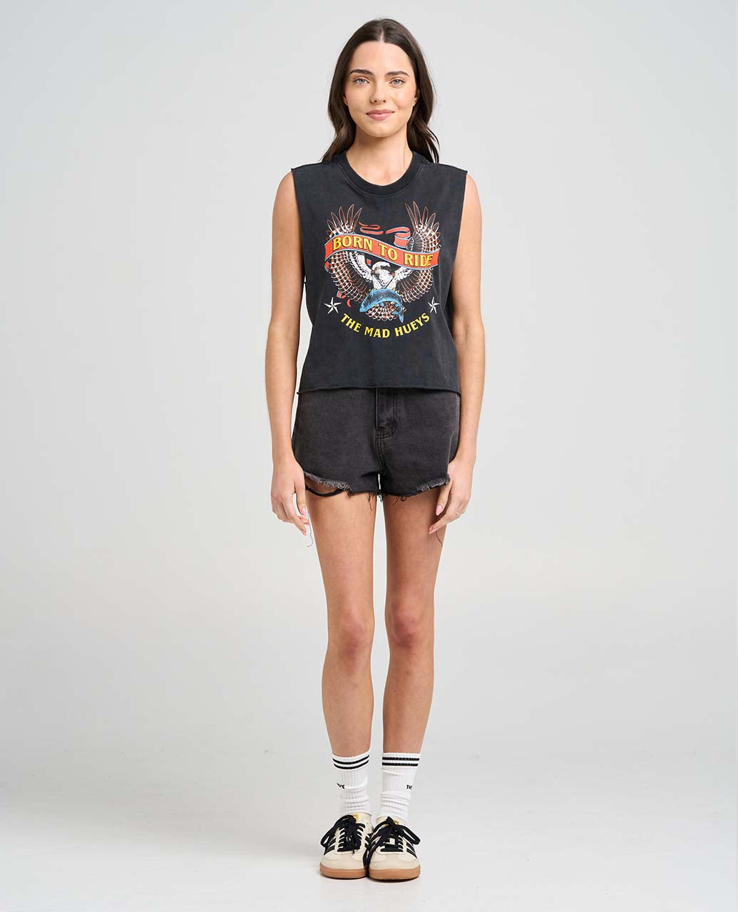 Born To Ride Crop Muscle